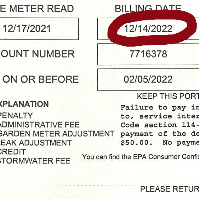Utility Bill Wrong Date 1 14 2022 IMG_2188 copy
