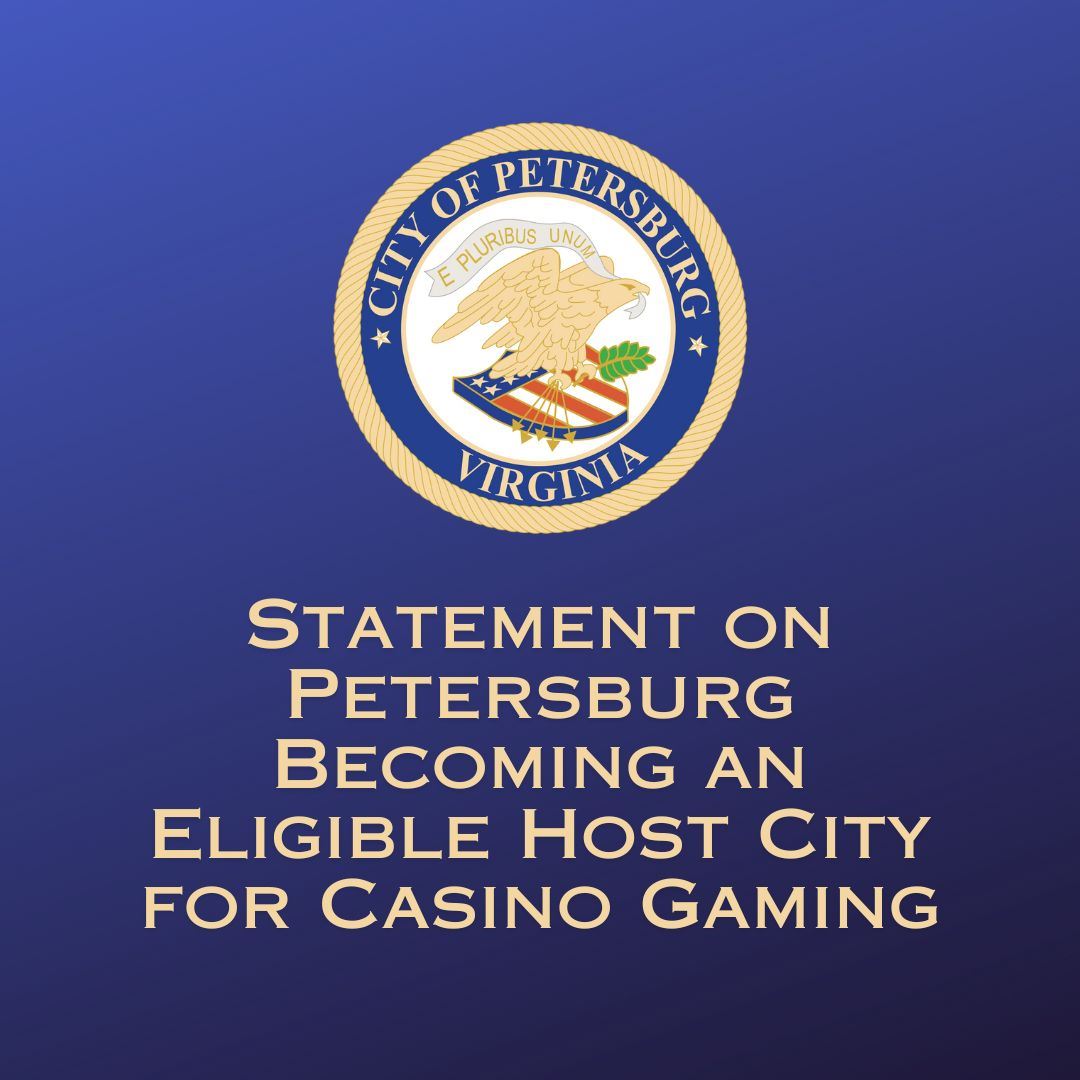 Statement on Petersburg Becoming an Eligible Host City for Casino Gaming