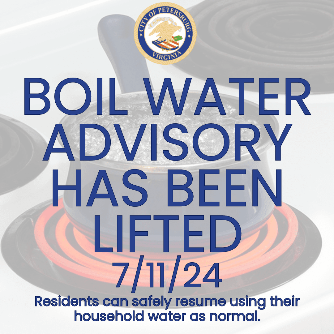 BOIL WATER NOTICE All City of Petersburg Government Offices are closed Monday, July 8, 2024 (4)
