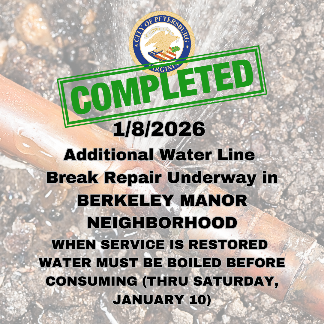 Water update Jan 8 Completed