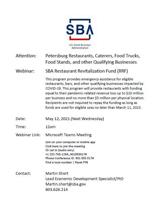 sba flyer
